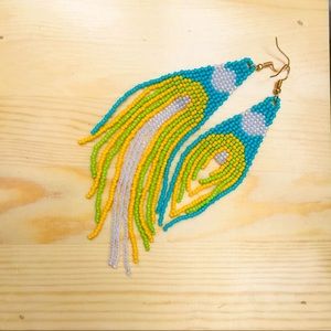 Handmade Beaded Earrinss